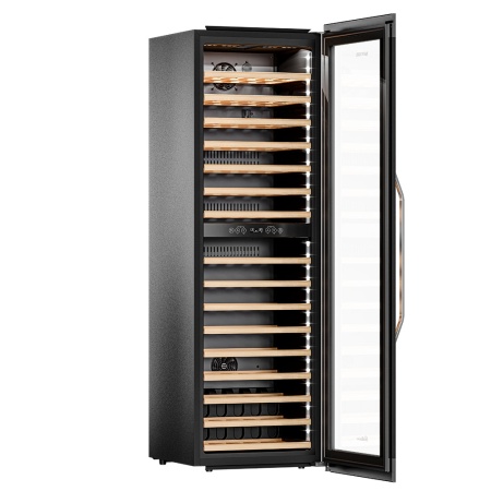 Винный шкаф Meyvel MV83-KSB2 двухзонный в колонну